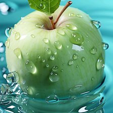 Схема вышивки «Яблочко»