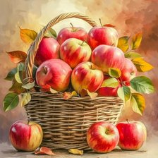 Схема вышивки «Яблочки»