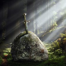 Схема вышивки «меч»