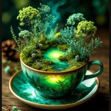 Схема вышивки «Чашка»