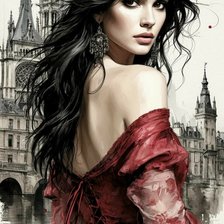 Схема вышивки «Эсмеральда»