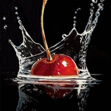 Схема вышивки «Вишня»