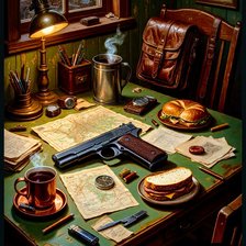 Схема вышивки «Завтрак»