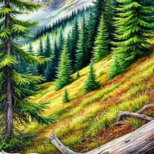 Схема вышивки «живопись»