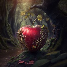 Схема вышивки «Яблочко»