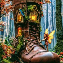 Схема вышивки «Башмак»