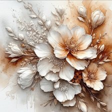 Схема вышивки «Цветы»