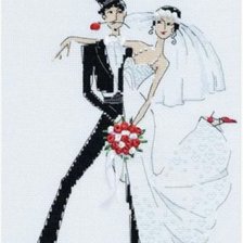 Схема вышивки «Свадьба 1»