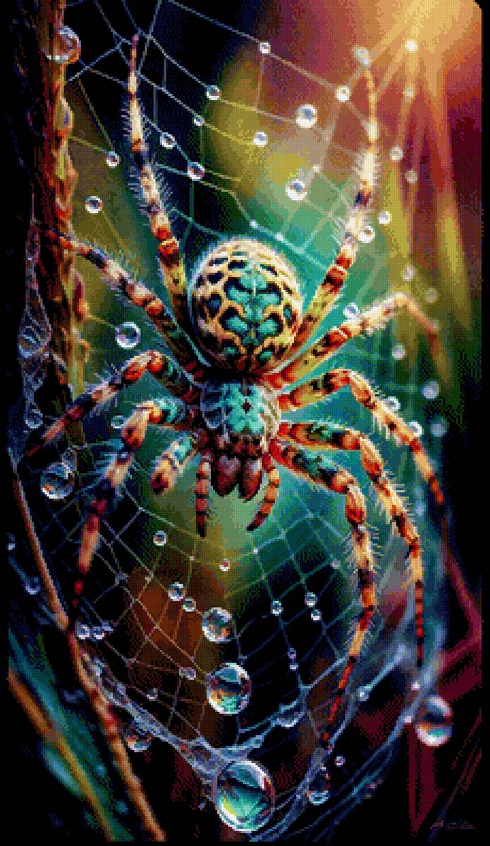 Сеть - паук - предпросмотр