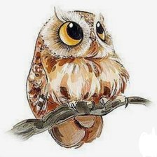 Схема вышивки «Совушка»