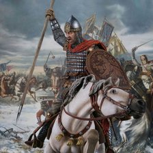 Александр Невский. Ледовое побоище 1242 г.