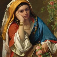 Схема вышивки «После выступления»