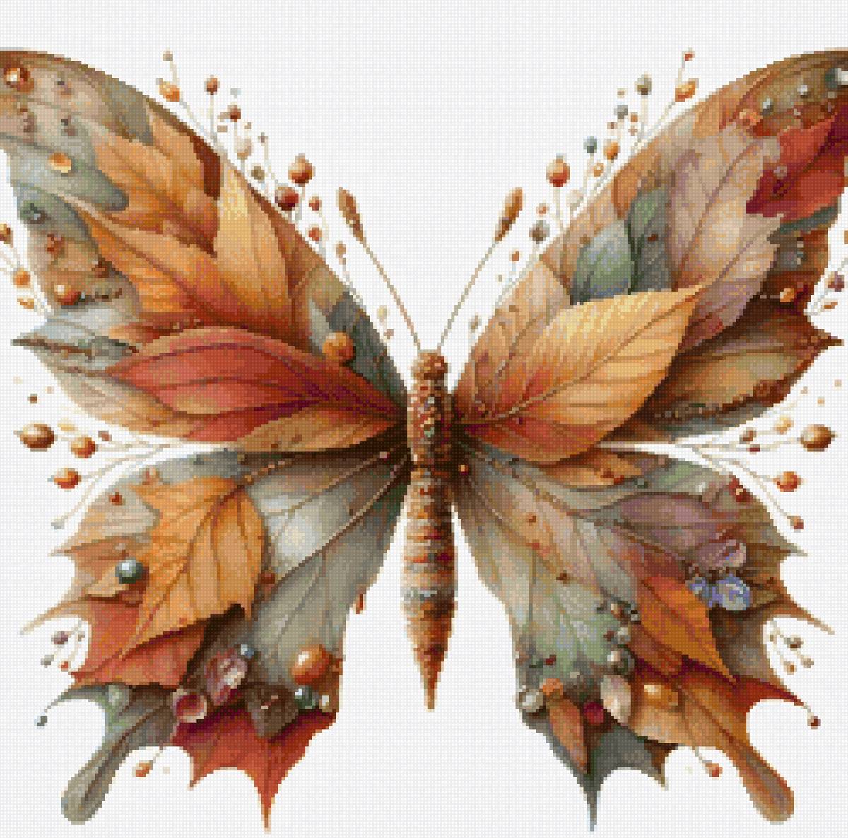 Autumn butterfly 1 - предпросмотр