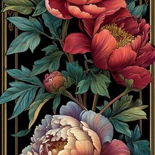 Схема вышивки «Цветы»