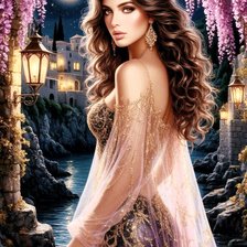 Схема вышивки «Арабская  ночь»