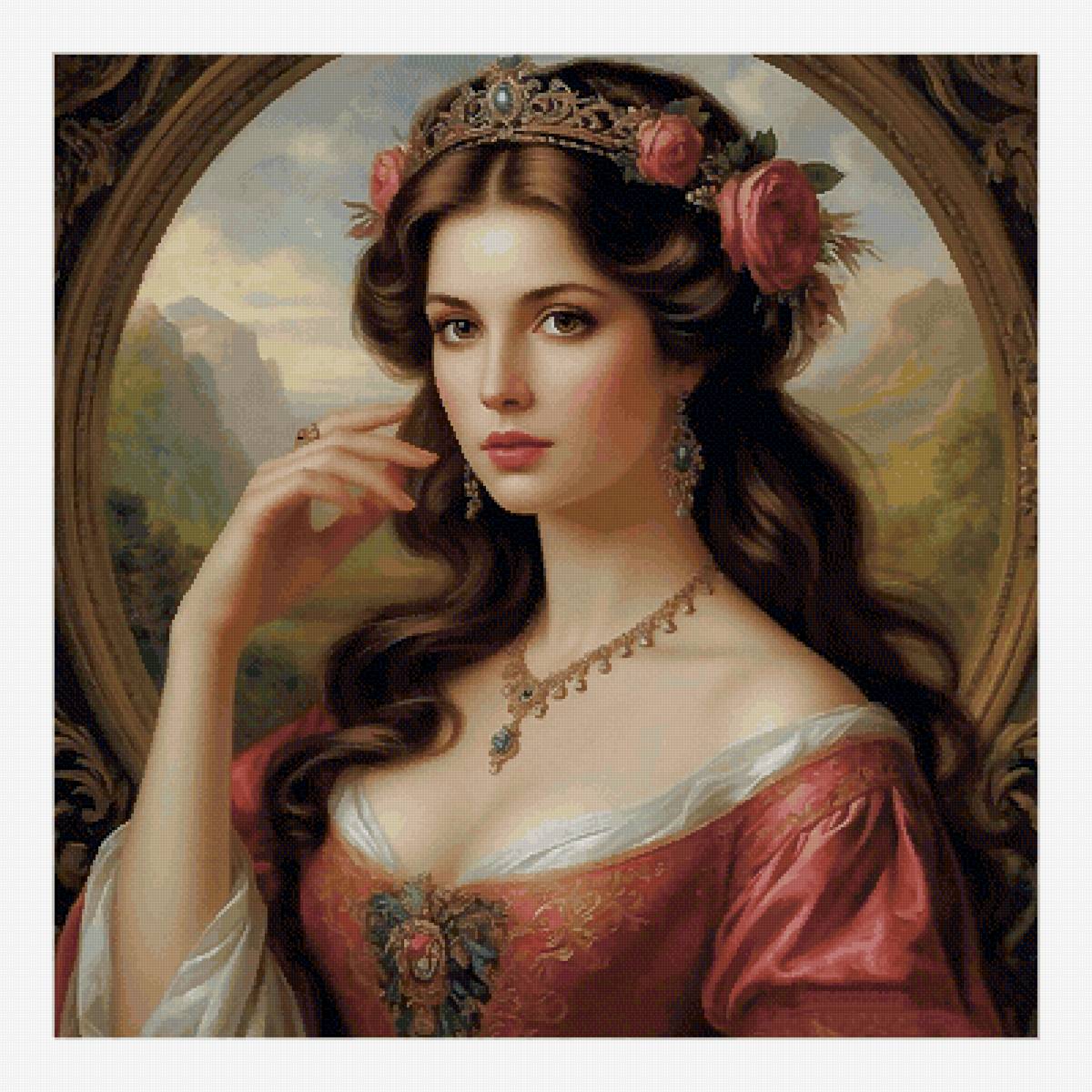 Куртизанка - девушка, женщина - предпросмотр