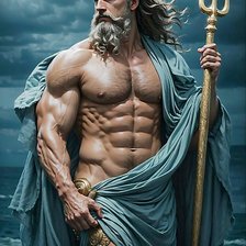 Схема вышивки «Посейдон»