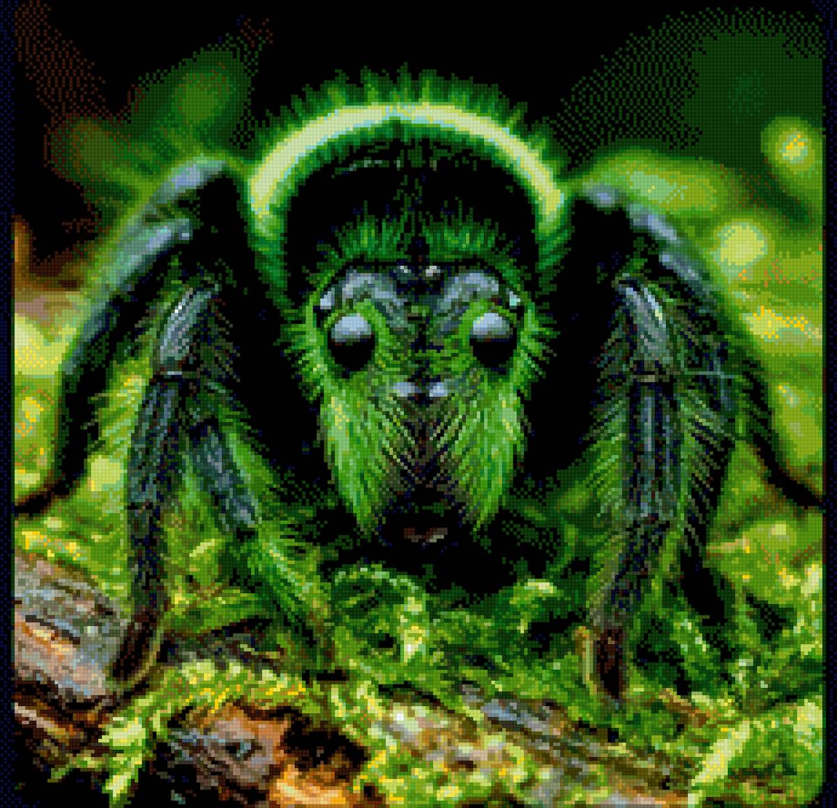 Лес - паук - предпросмотр