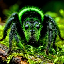 Схема вышивки «Лес»