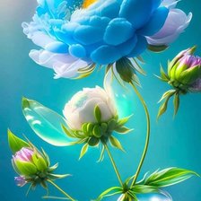 Схема вышивки «Цветок»