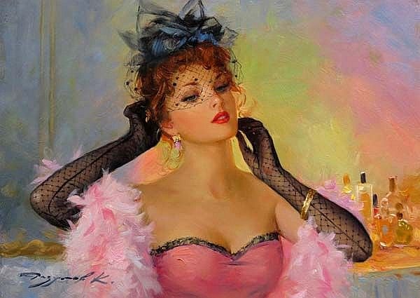 №2907424 - дама женщина красавица - оригинал