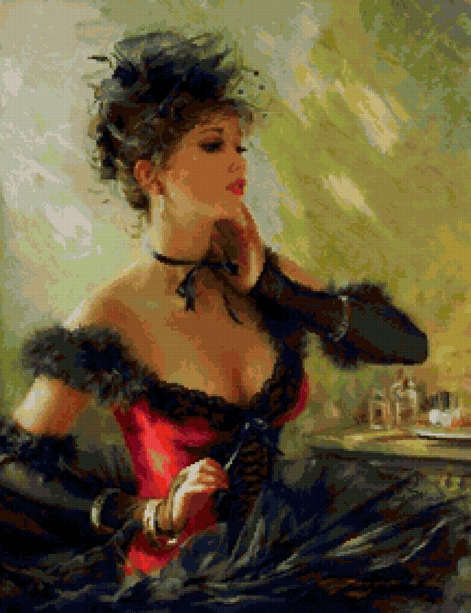 №2907426 - дама женщина красавица - предпросмотр