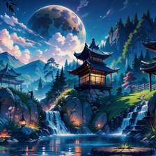 Схема вышивки «япония»