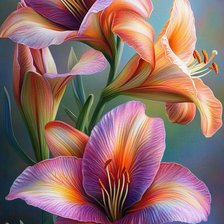 Схема вышивки «Лилия»