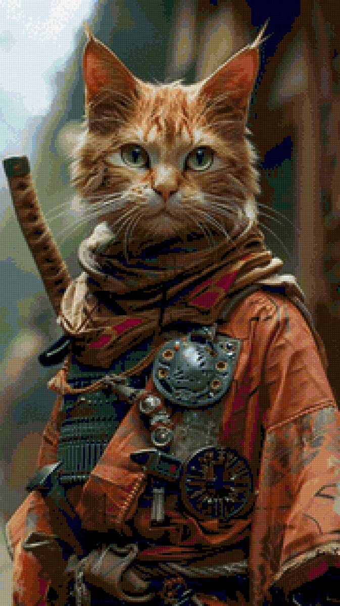 chat samouraï - chat - предпросмотр