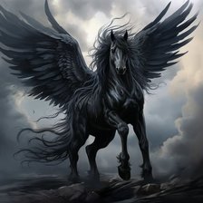 Схема вышивки «Пегас»