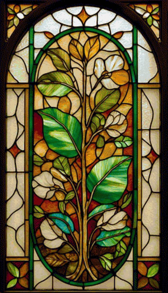 stained glass - stained glass, vitral - предпросмотр