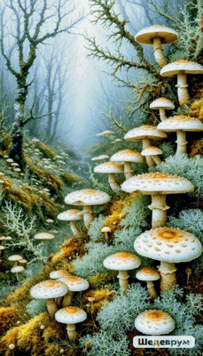 Лес - грибы - предпросмотр