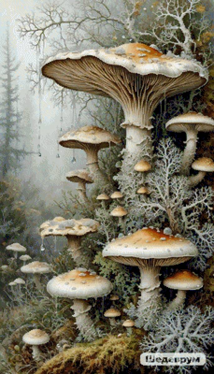 Лес - грибы - предпросмотр