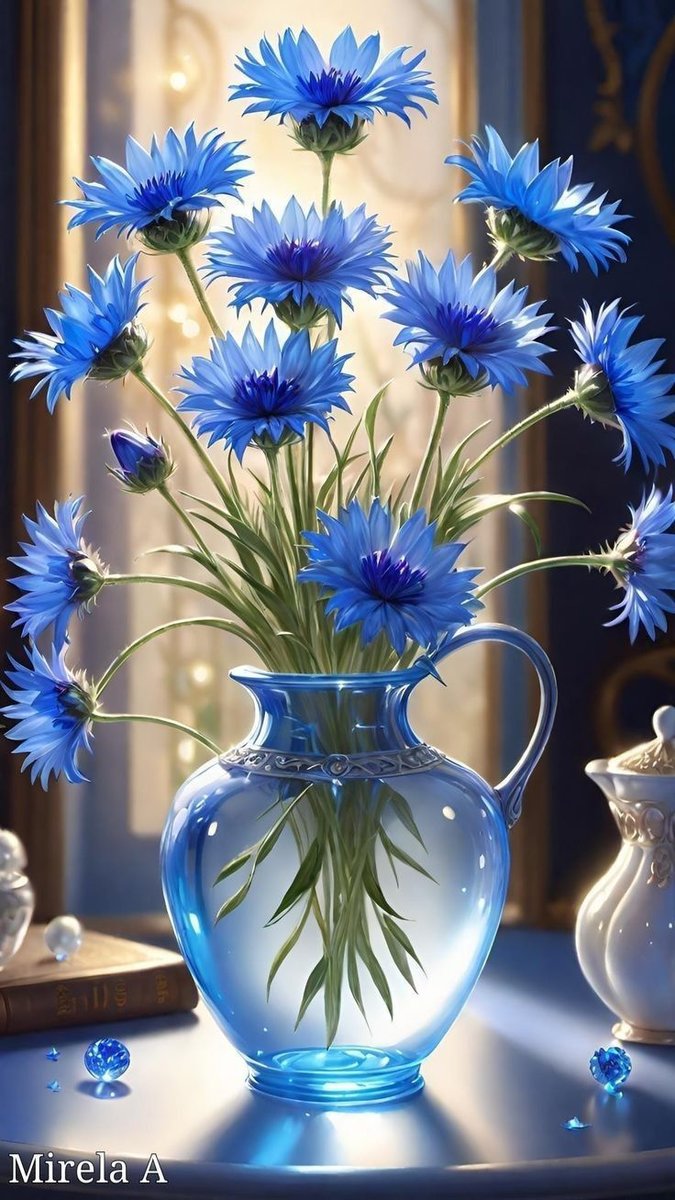 Васильки - оригинал