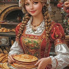 Схема вышивки «Комоедица»