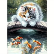 Схема вышивки «Ловись рыбка,большая и красивая»