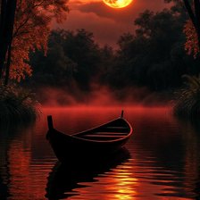 Схема вышивки «Закат»