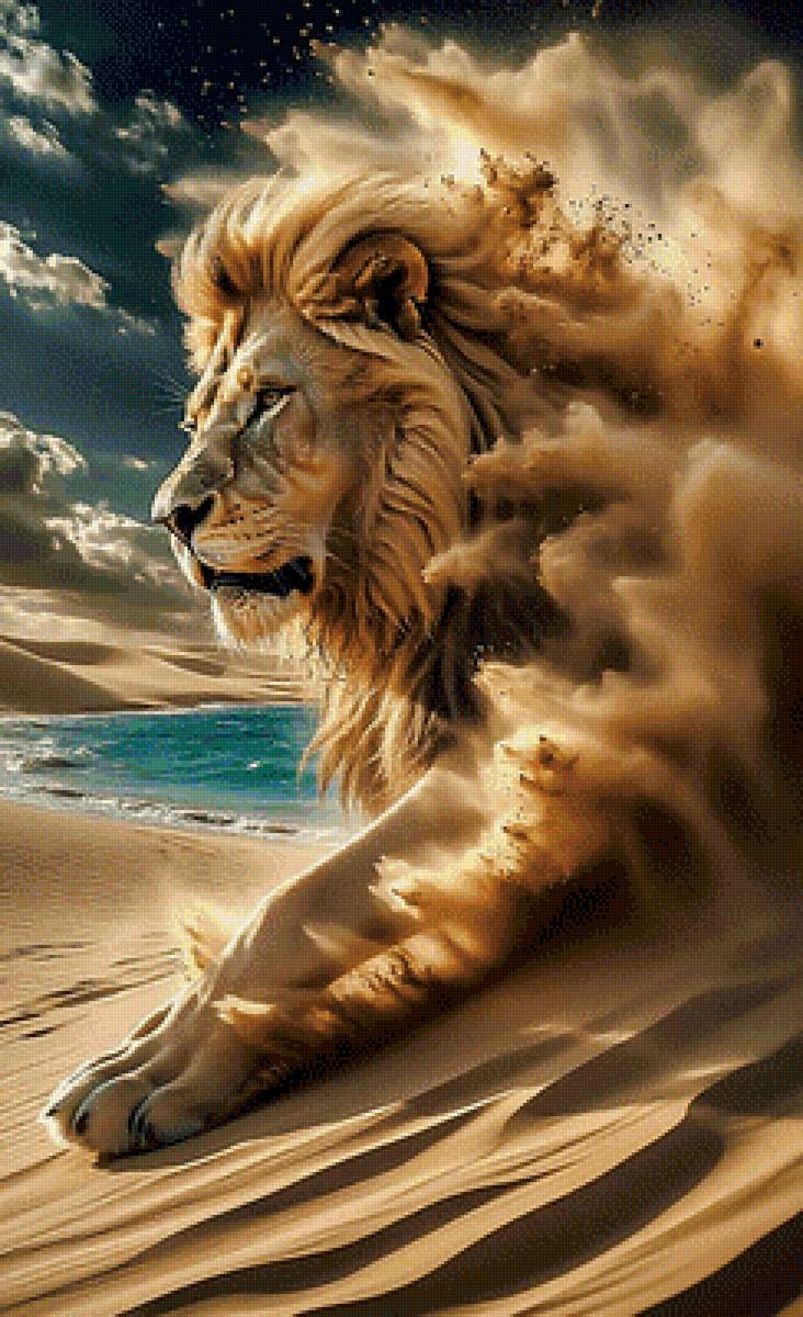 №2909683 - пустыня, животные, буря - предпросмотр