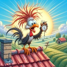 Схема вышивки «утро»