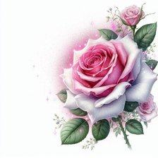 Схема вышивки «Роза»