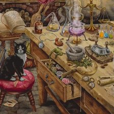 Схема вышивки «Магия»