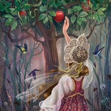 Схема вышивки «Запретный плод»