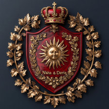 Схема вышивки «Семейный герб»