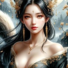 Схема вышивки «Кумихо»