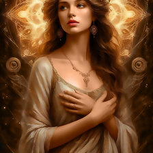 Схема вышивки «Девушка»