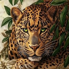 Схема вышивки «Я  слежу за тобой»