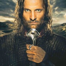 Схема вышивки «Арагорн»