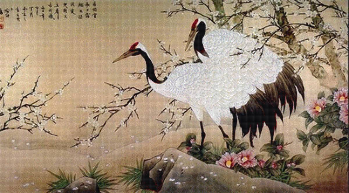 Журавли - журавли, восток - предпросмотр