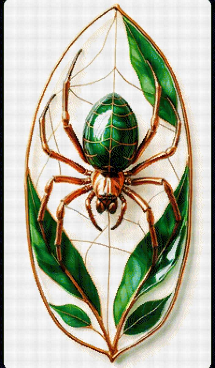 Паутина - паук - предпросмотр