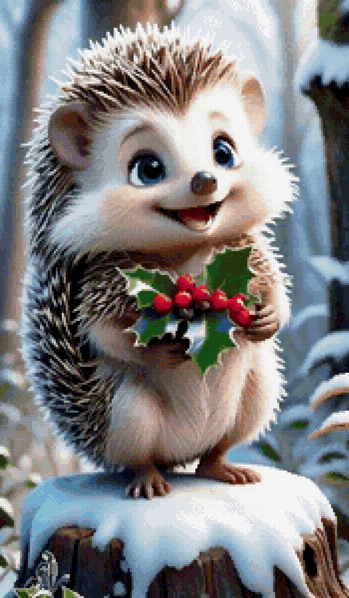 ёжик - предпросмотр